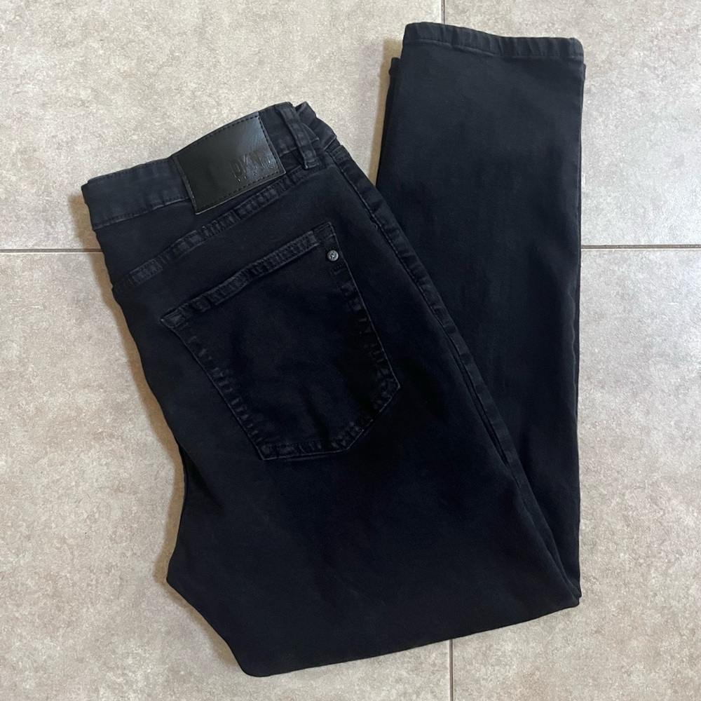 DKNY bedford slim fit men jeans Black 34W 29L